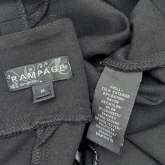 Rampage Sleeveless Little Black Dress, Womens sz M, Cocktail - Picture 9 of 12